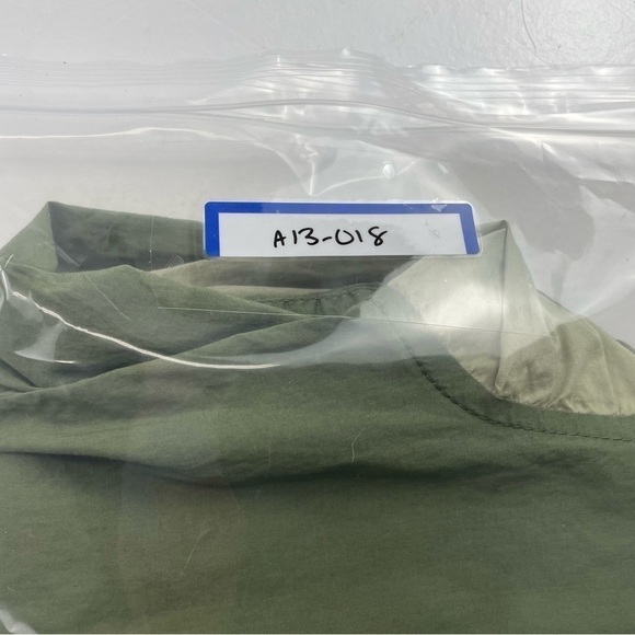 J.Crew Blouse Women Size 6 Relax-Fit Long Sleeves Collared Lightweight Pocket - Picture 4 of 13